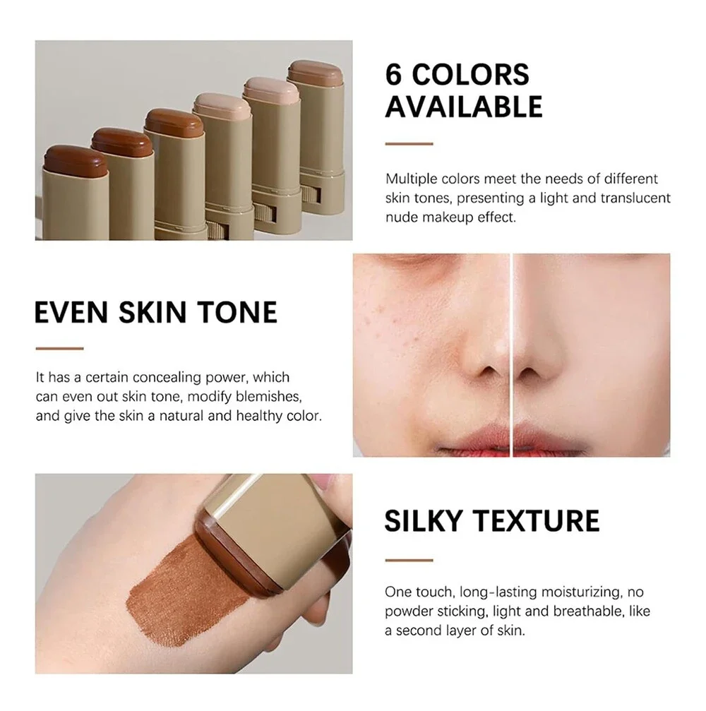 Beauty Balm Serum Boosted Skin Tint 18g Solid Tinted Foundation Stick #03